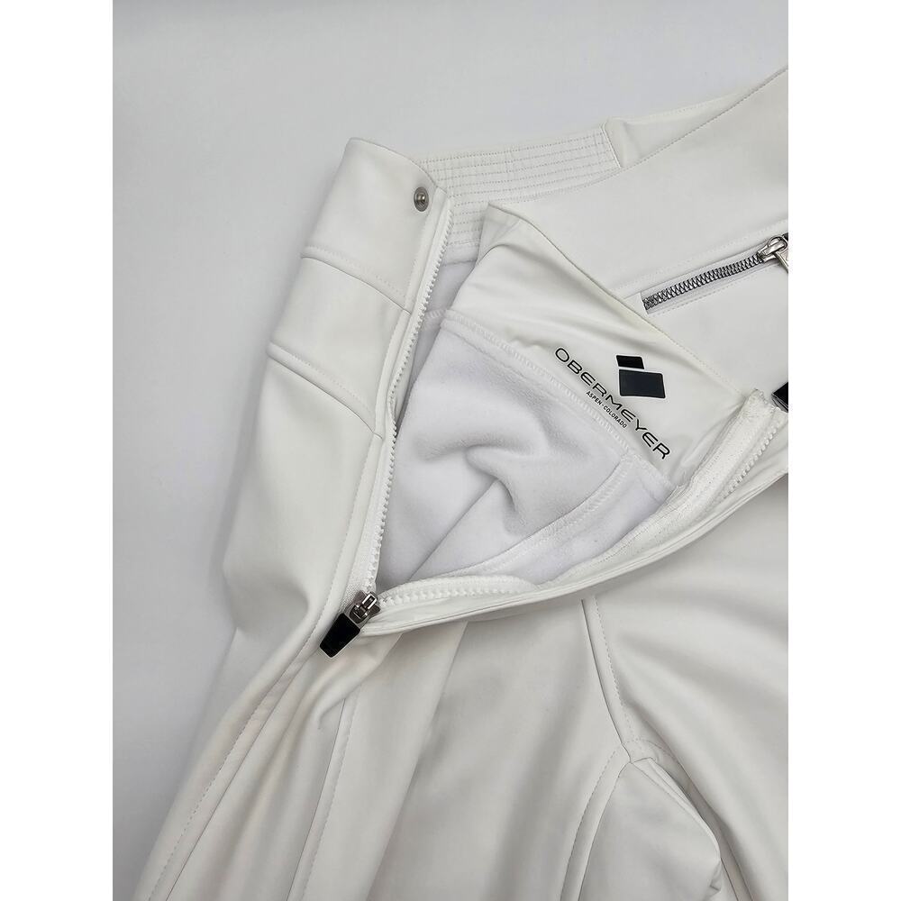 Obermeyer Women's 12 White Jinks ITB Softshell Snow/Ski Pants NWT - Picture 12 of 16
